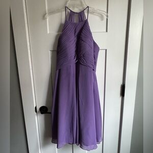 AZAIE Bridesmaids Purple Dress A8